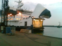 Autofähre von Warnemünde nach Gedser